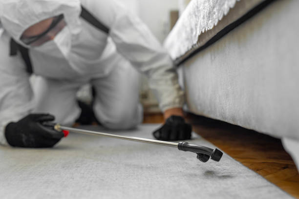 Professional Pest Control technician working in Holloman AFB, NM